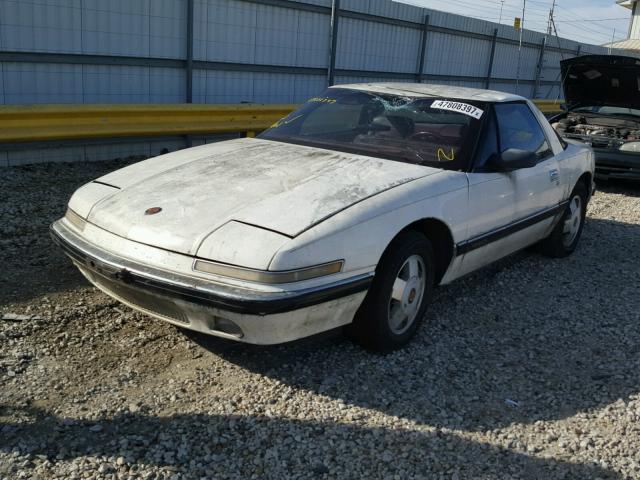 1G4EC11C1KB903241 - 1989 BUICK REATTA WHITE photo 2