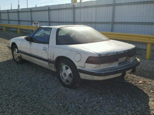 1G4EC11C1KB903241 - 1989 BUICK REATTA WHITE photo 3