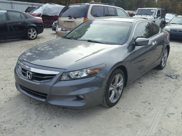 1HGCS2B84BA006064 - 2011 HONDA ACCORD EXL CHARCOAL photo 2