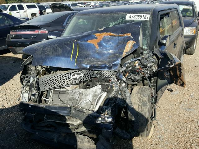 JTLKE50E081027146 - 2008 TOYOTA SCION XB ლურჯი ფოტო 7