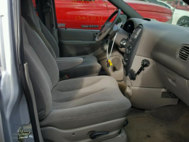 1C4GJ45323B168625 - 2003 CHRYSLER VOYAGER LX SILVER photo 5