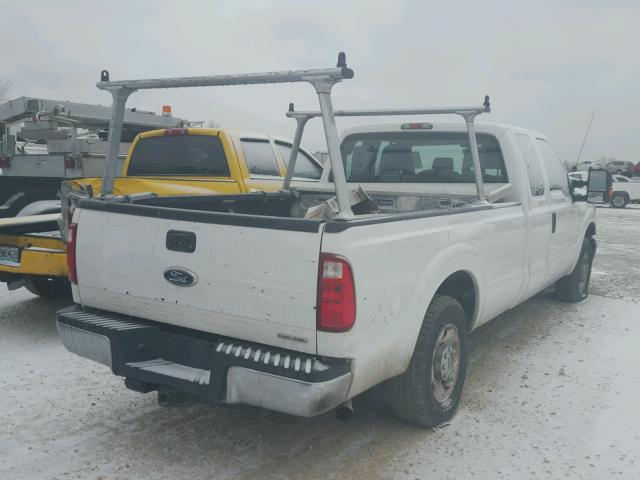 1FT7X3A62CEB10084 - 2012 FORD F350 SUPER WHITE photo 4