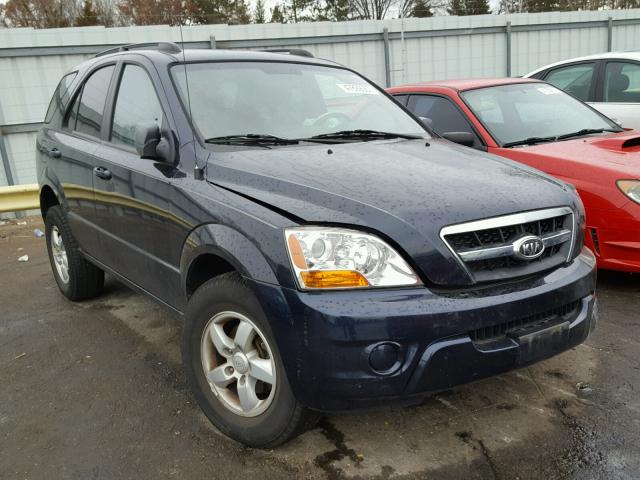 KNDJC735095873873 - 2009 KIA SORENTO LX BLUE photo 1