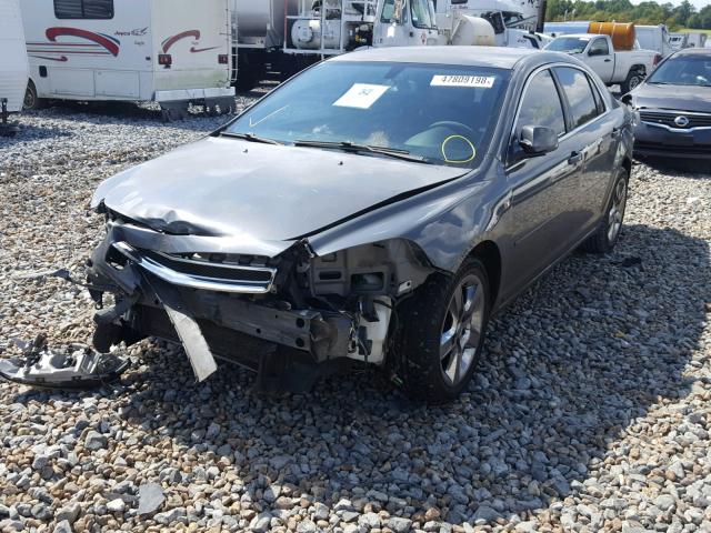 1G1ZH57B684250537 - 2008 CHEVROLET MALIBU 1LT 灰色 照片 2
