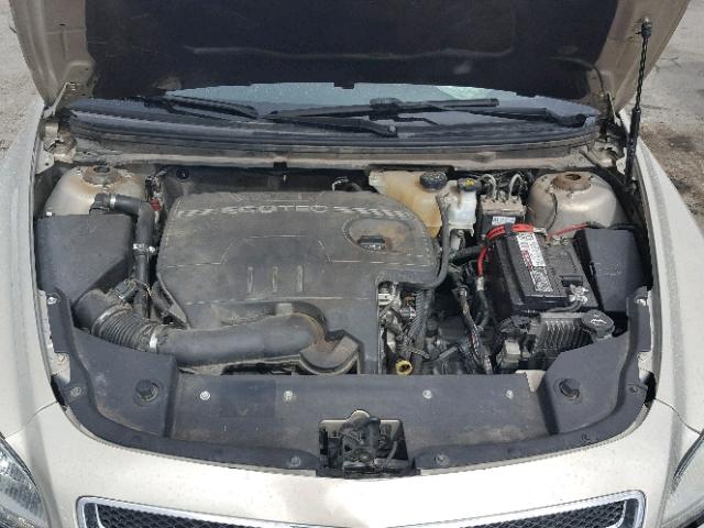 1G1ZH57B69F237888 - 2009 CHEVROLET MALIBU 1LT GOLD photo 7