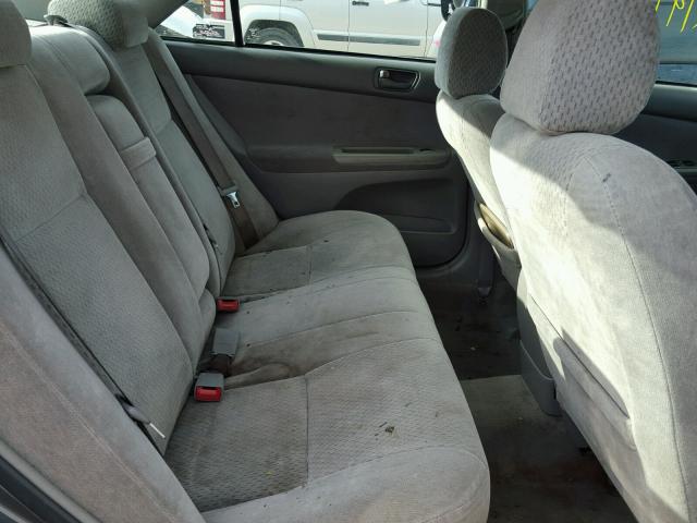 4T1BE32KX3U714995 - 2003 TOYOTA CAMRY LE ნაცრისფერი ფოტო 6