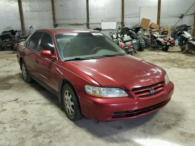 1HGCG56722A137692 - 2002 HONDA ACCORD SE RED photo 1