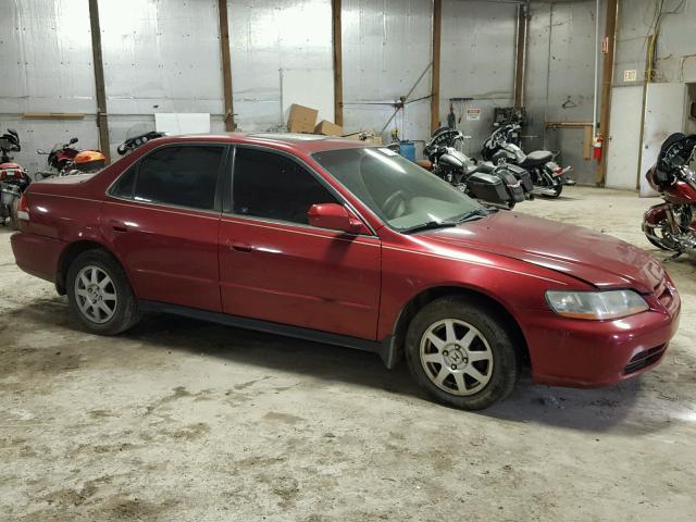 1HGCG56722A137692 - 2002 HONDA ACCORD SE RED photo 7