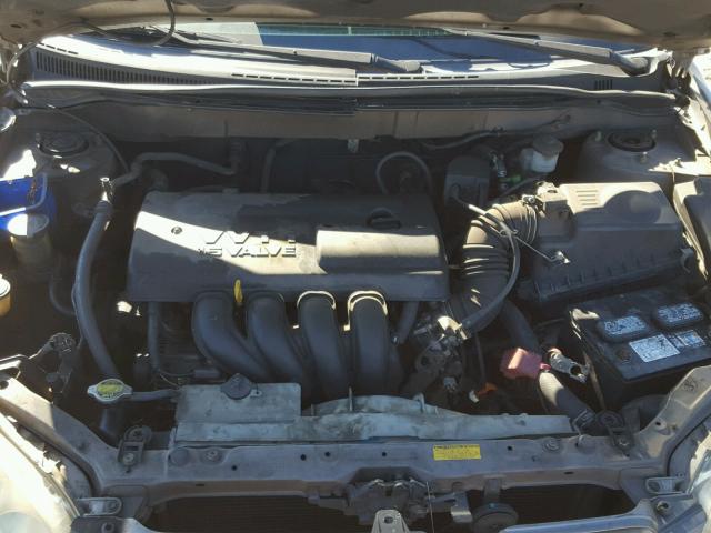 2T1BR32E13C125530 - 2003 TOYOTA COROLLA GRAY photo 7