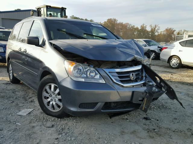 5FNRL3H75AB066502 - 2010 HONDA ODYSSEY EX GRAY photo 1