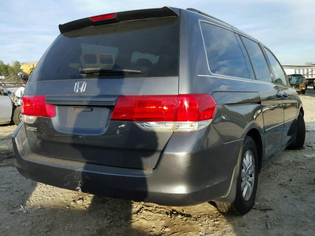 5FNRL3H75AB066502 - 2010 HONDA ODYSSEY EX GRAY photo 4