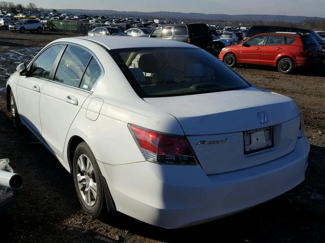 1HGCP26498A157936 - 2008 HONDA ACCORD LXP WHITE photo 3