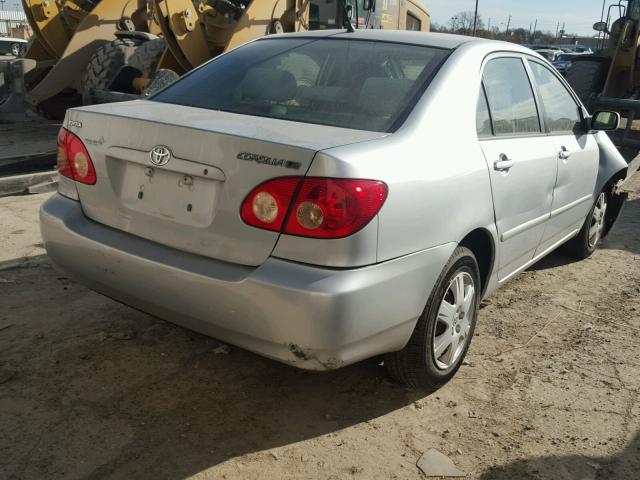 2T1BR32E48C879271 - 2008 TOYOTA COROLLA CE SILVER photo 4