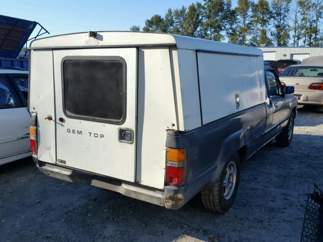 JT4RN70D6G0011647 - 1986 TOYOTA PICKUP XTR GRAY photo 4