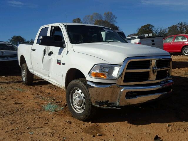 3C6TD5CTXCG207703 - 2012 DODGE RAM 2500 S WHITE photo 1