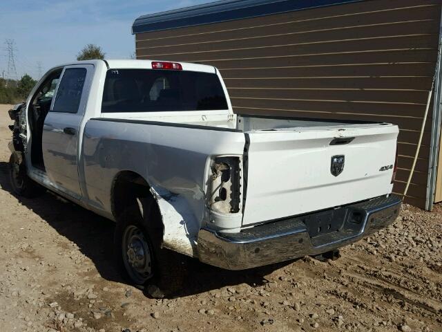 3C6TD5CTXCG207703 - 2012 DODGE RAM 2500 S WHITE photo 10