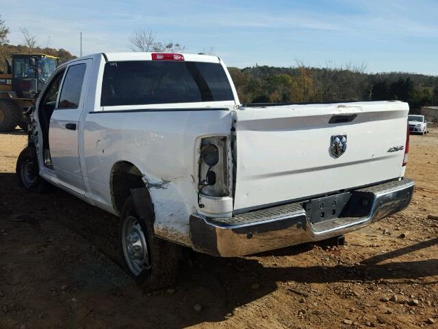 3C6TD5CTXCG207703 - 2012 DODGE RAM 2500 S WHITE photo 3