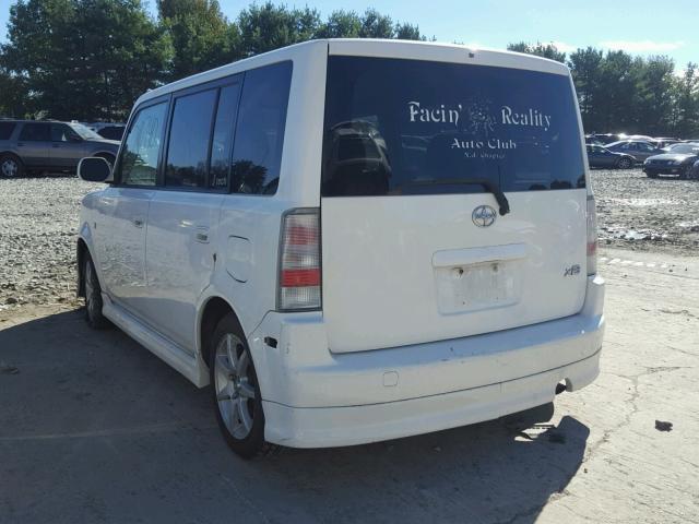 JTLKT334154022450 - 2005 TOYOTA SCION XB თეთრი ფოტო 3