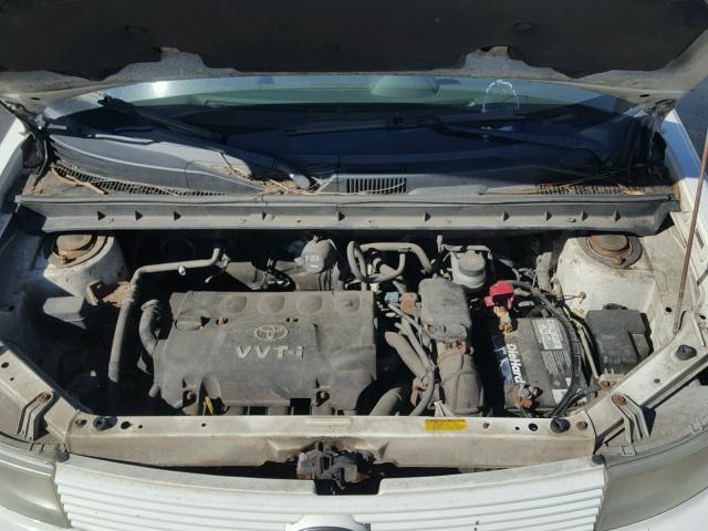 JTLKT334154022450 - 2005 TOYOTA SCION XB თეთრი ფოტო 7