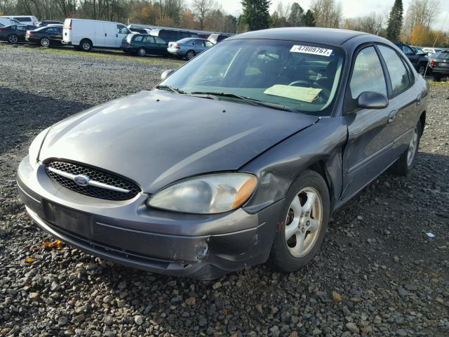 1FAHP53U12G132694 - 2002 FORD TAURUS SE GRAY photo 2