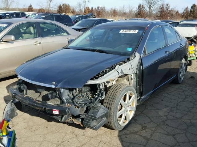 JH4CL96805C013292 - 2005 ACURA TSX GRAY photo 2