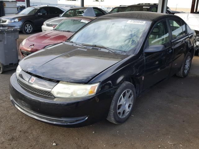 1G8AJ52F75Z124201 - 2005 SATURN ION LEVEL BLACK photo 2