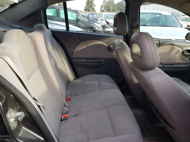 1G8AJ52F75Z124201 - 2005 SATURN ION LEVEL BLACK photo 6