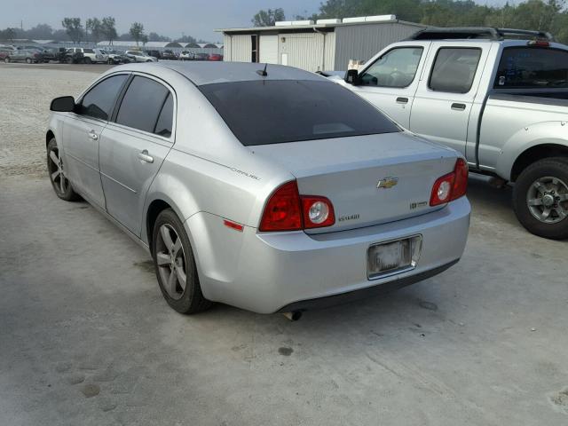 1G1ZF57549F115112 - 2009 CHEVROLET MALIBU HYB SILVER photo 3