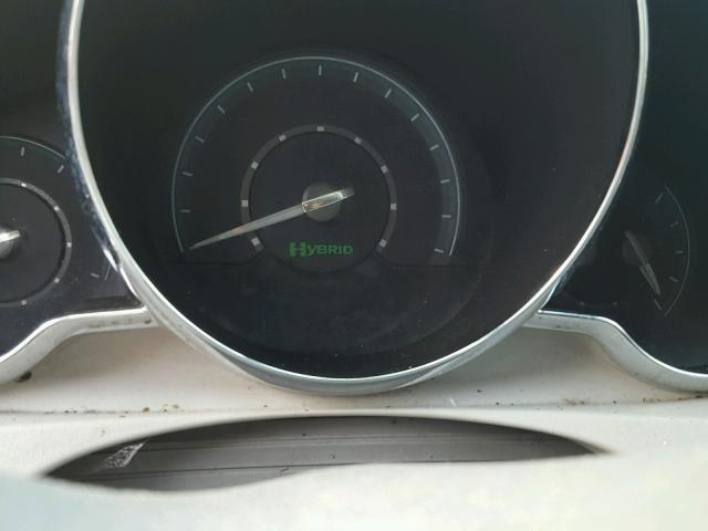 1G1ZF57549F115112 - 2009 CHEVROLET MALIBU HYB SILVER photo 8