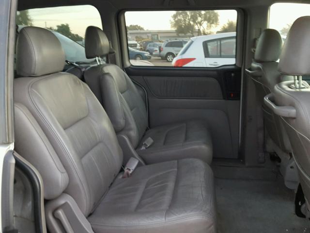 5FNRL18954B089174 - 2004 HONDA ODYSSEY EX SILVER photo 6