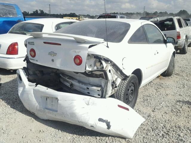 1G1AK12F757610359 - 2005 CHEVROLET COBALT WHITE photo 4