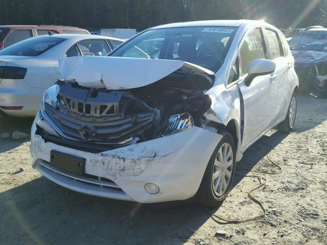 3N1CE2CP2GL377528 - 2016 NISSAN VERSA NOTE WHITE photo 2