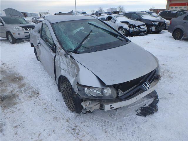 2HGFG12676H012973 - 2006 HONDA CIVIC LX SILVER photo 1