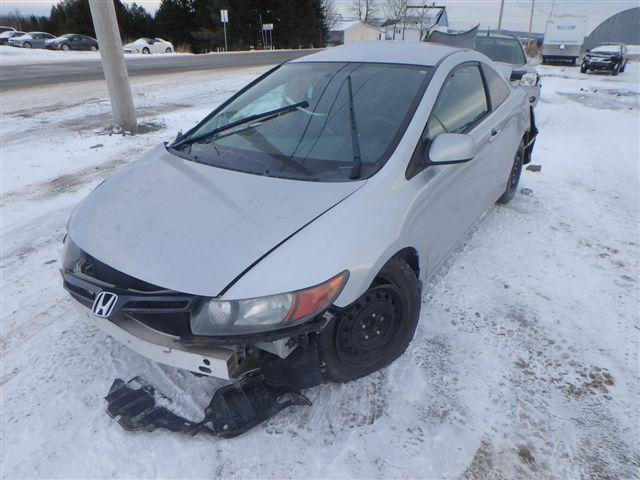 2HGFG12676H012973 - 2006 HONDA CIVIC LX SILVER photo 2