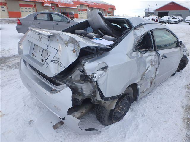 2HGFG12676H012973 - 2006 HONDA CIVIC LX SILVER photo 4