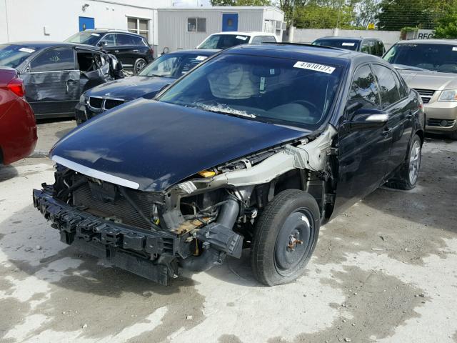 19UUA66258A031598 - 2008 ACURA TL BLACK photo 2