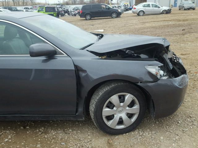 4T1BK46K17U015057 - 2007 TOYOTA CAMRY NEW GRAY photo 9