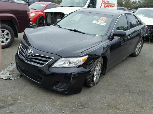 4T1BF3EK5BU701000 - 2011 TOYOTA CAMRY BASE BLACK photo 2