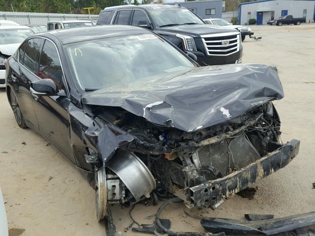 JN1BV7APXEM670365 - 2014 INFINITI Q50 BASE Negro foto 1