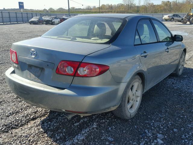 1YVFP80C935M46907 - 2003 MAZDA 6 I GREEN photo 4