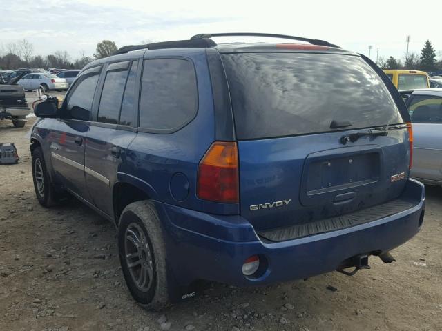 1GKDT13S862248364 - 2006 GMC ENVOY BLUE photo 3