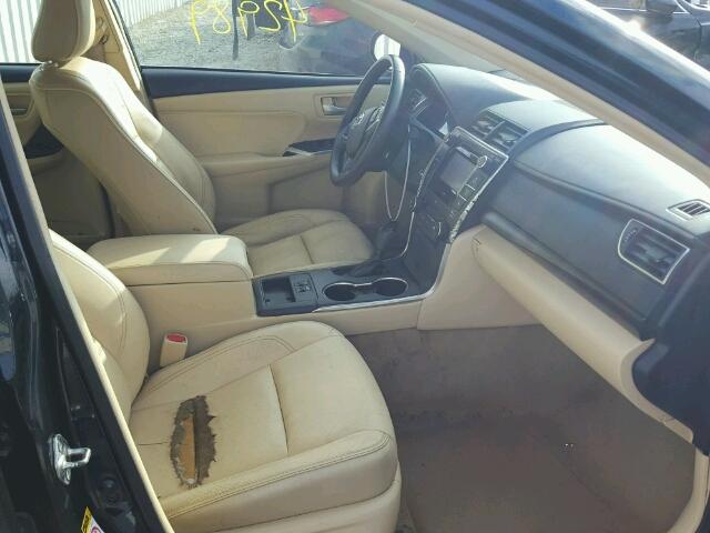 4T4BF1FKXFR472148 - 2015 TOYOTA CAMRY LE 黑色 照片 5