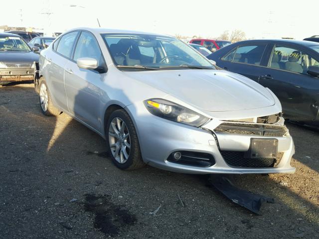 1C3CDFBA6DD341707 - 2013 DODGE DART SXT SILVER photo 1