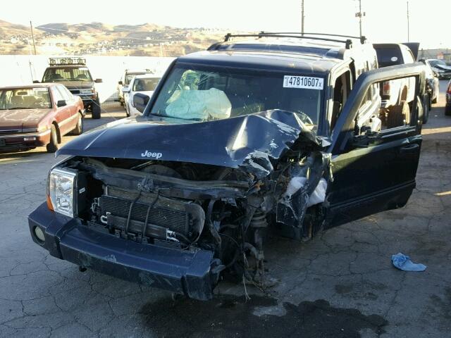 1J8HG48N26C329840 - 2006 JEEP COMMANDER ლურჯი ფოტო 2