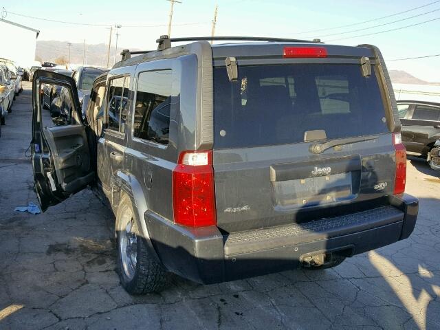 1J8HG48N26C329840 - 2006 JEEP COMMANDER ლურჯი ფოტო 3