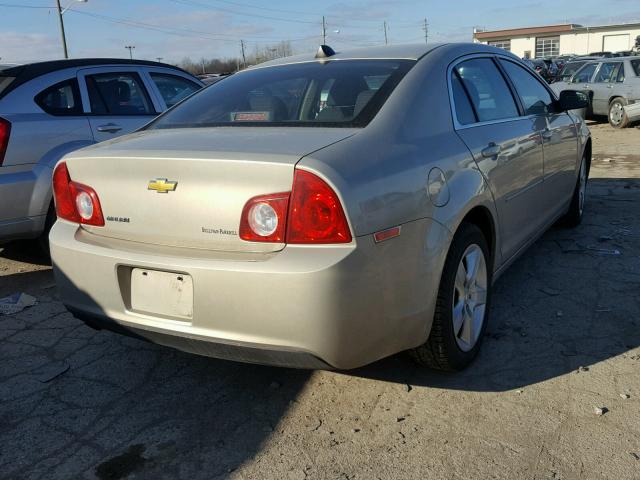 1G1ZB5E03CF229709 - 2012 CHEVROLET MALIBU LS GOLD photo 4