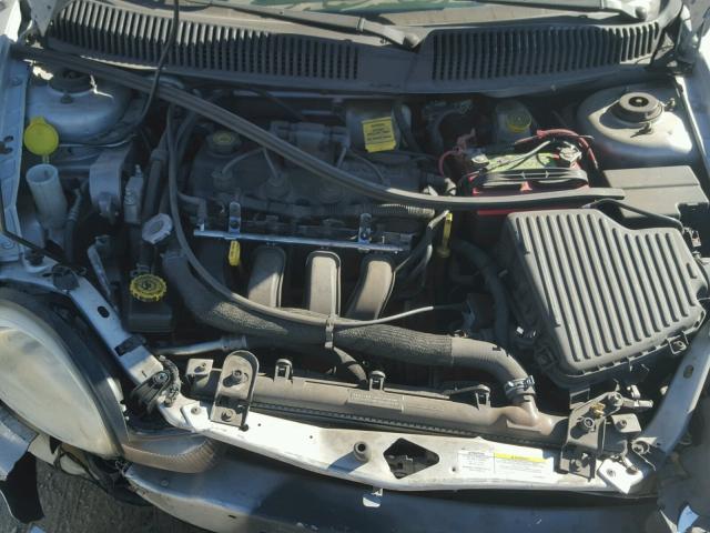 1B3ES26C22D507279 - 2002 DODGE NEON SILVER photo 7