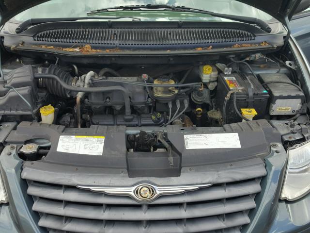 2A4GP54L26R920071 - 2006 CHRYSLER TOWN & COU GREEN photo 7