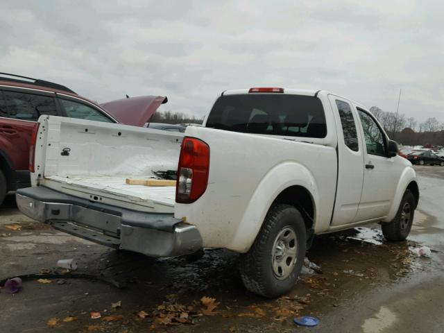 1N6BD0CT2CC410625 - 2012 NISSAN FRONTIER S WHITE photo 4