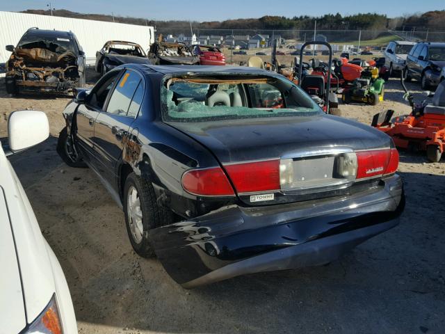 1G4HR54K63U140337 - 2003 BUICK LESABRE LI BLACK photo 3